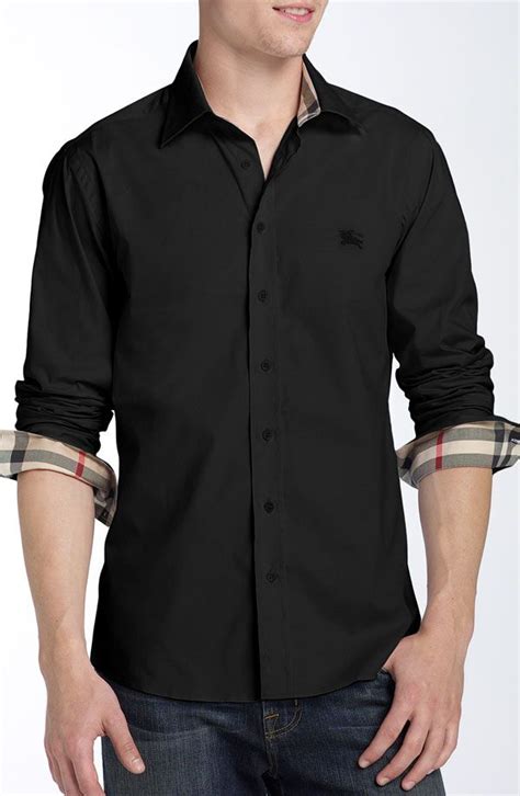 camisas burberry de hombre|men's Burberry shirt nordstrom.